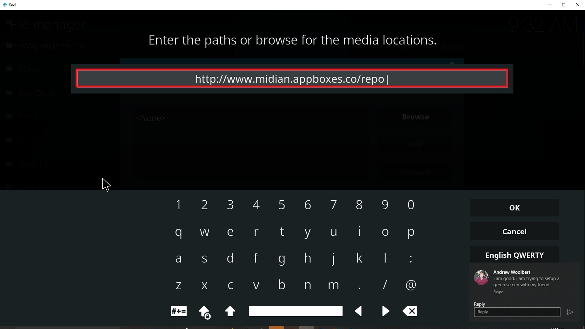 Step 9 Installing Wolf Pack addon on Kodi