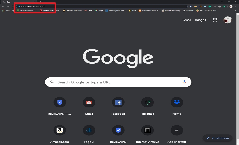 Step 1 Install Kodi from the Official Website