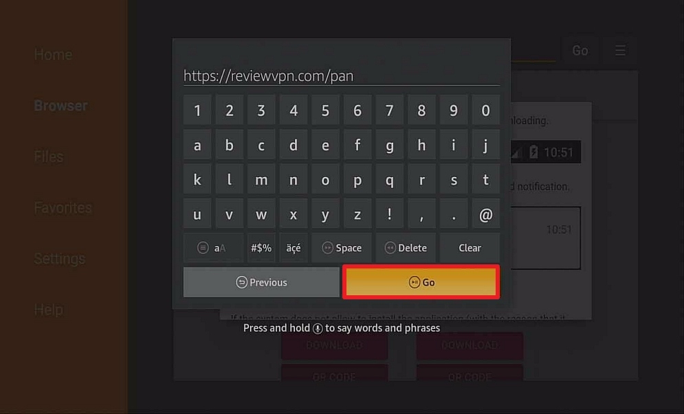 Step 12 Install Black Panther APK on Firestick