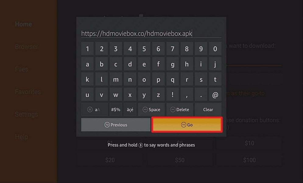 Step 12 Install HD Movie Box APK on Firestick