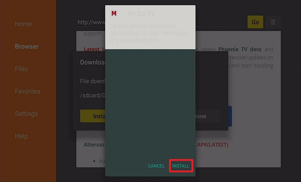 Step 13 Install MrZip TV IPTV on Firestick