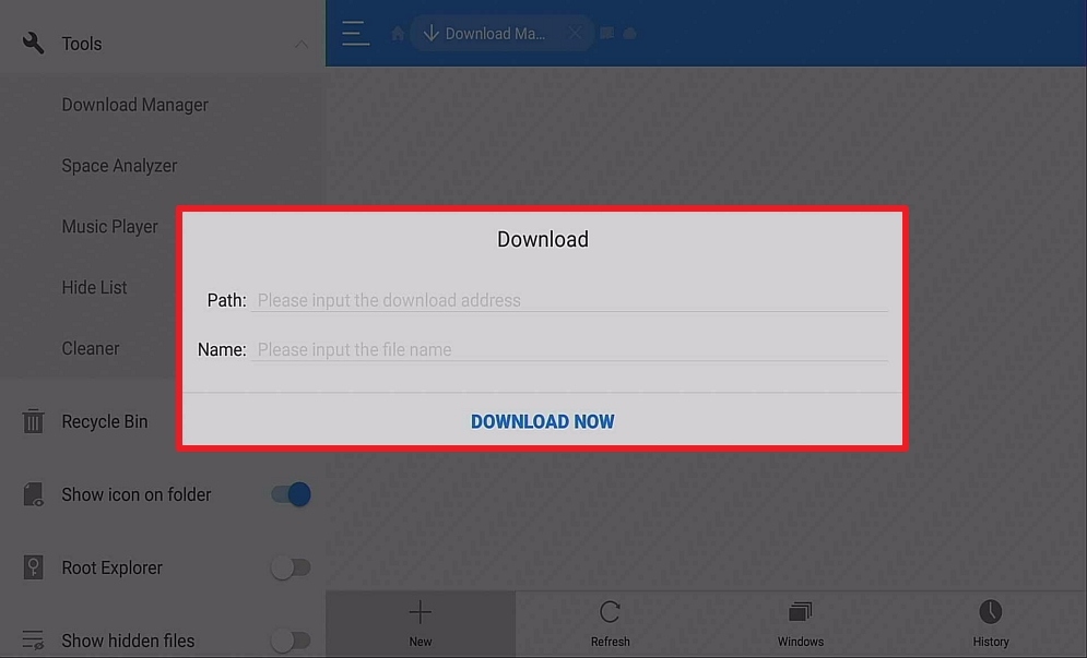 Step 4 How to Install ES Files