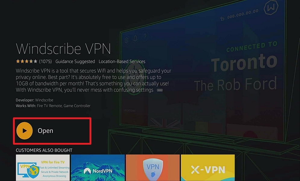 Step 5 Install Windscribe on Firestick