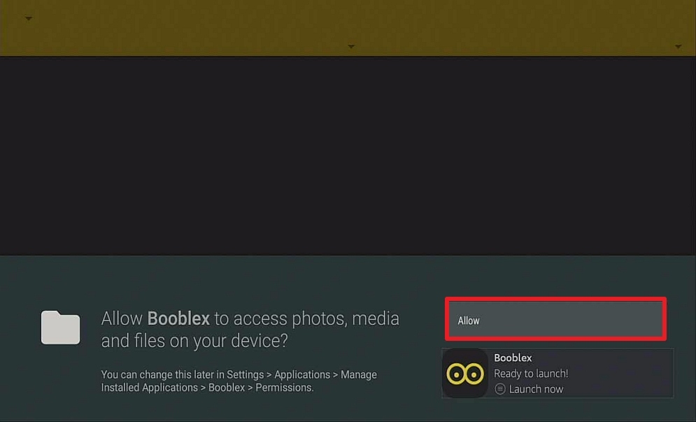 Step 15 Instal Booblex on firestick