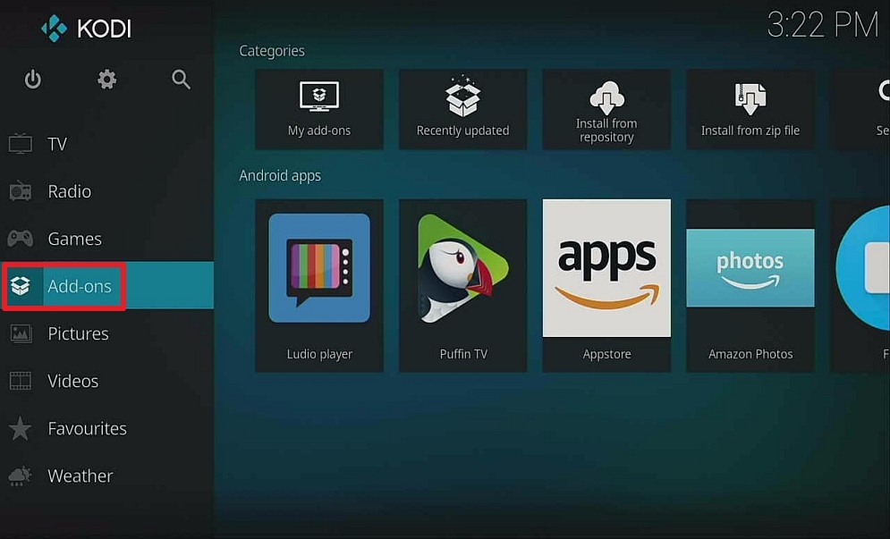 Step 17 install insomniac build on firestick