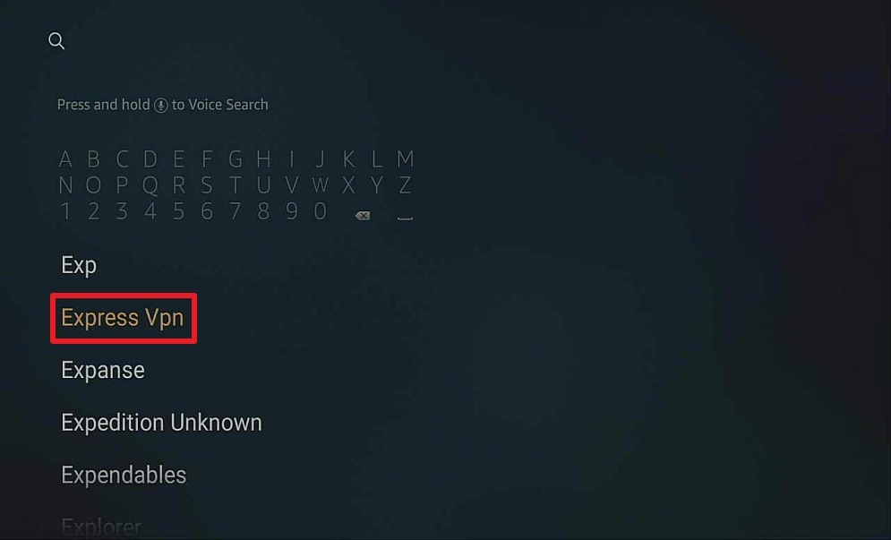 Step 2 Install expressvpn on firestick
