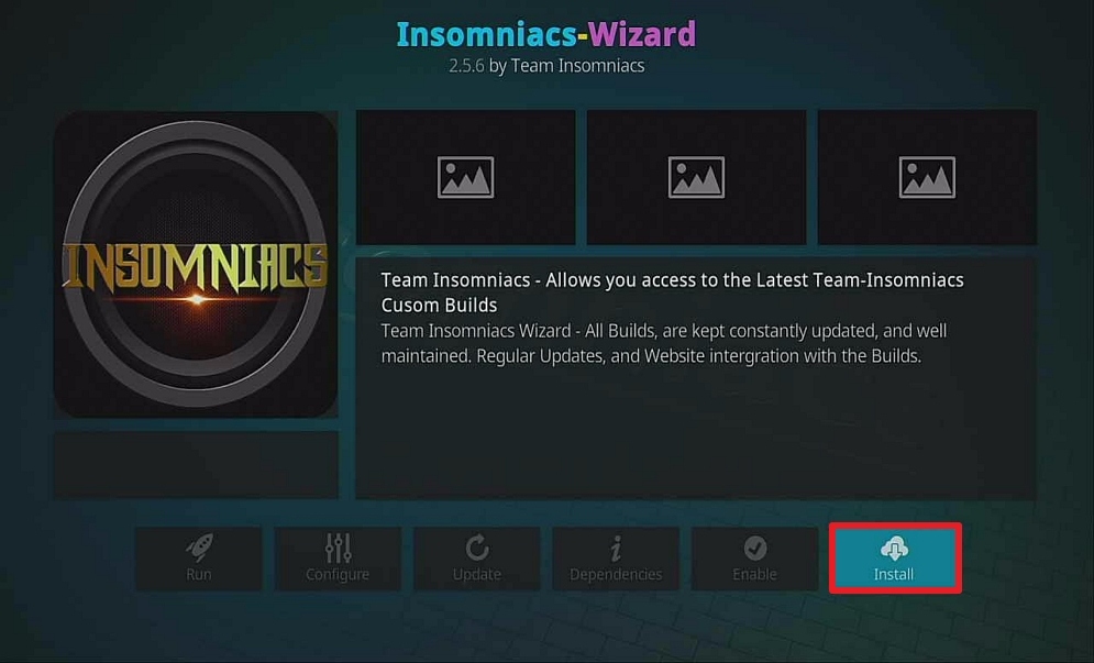 Step 28 install insomniac build on firestick