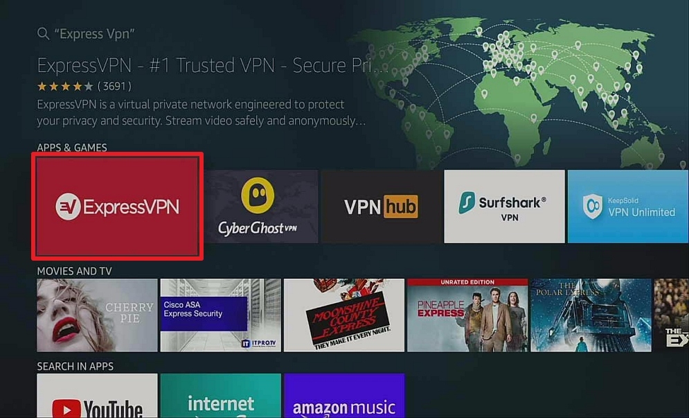 Step 3 Install expressvpn on firestick