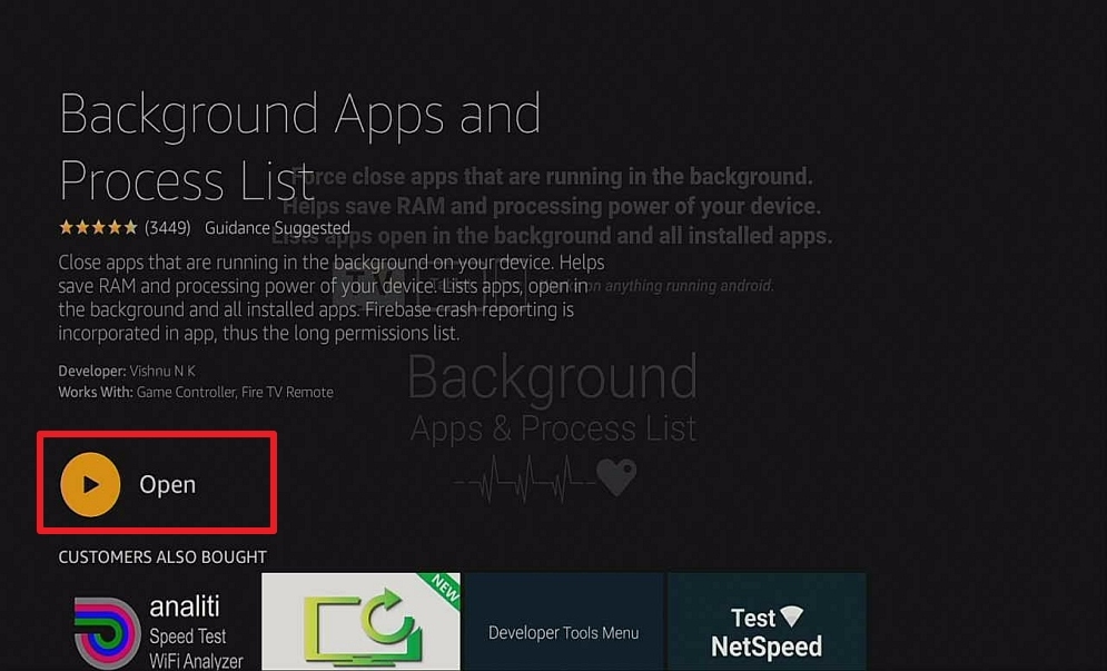 Background Apps and Process List on a Firestick - ReviewVPN