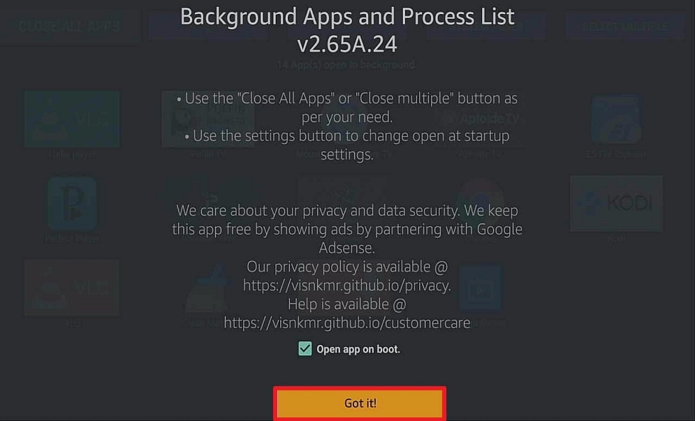 Step 6 Install Background Apps and Process List on a Firestick