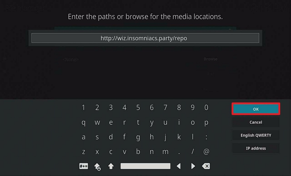 Step 10 install insomniac build on firestick