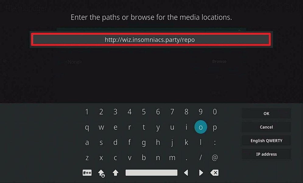Step 9 install insomniac build on firestick