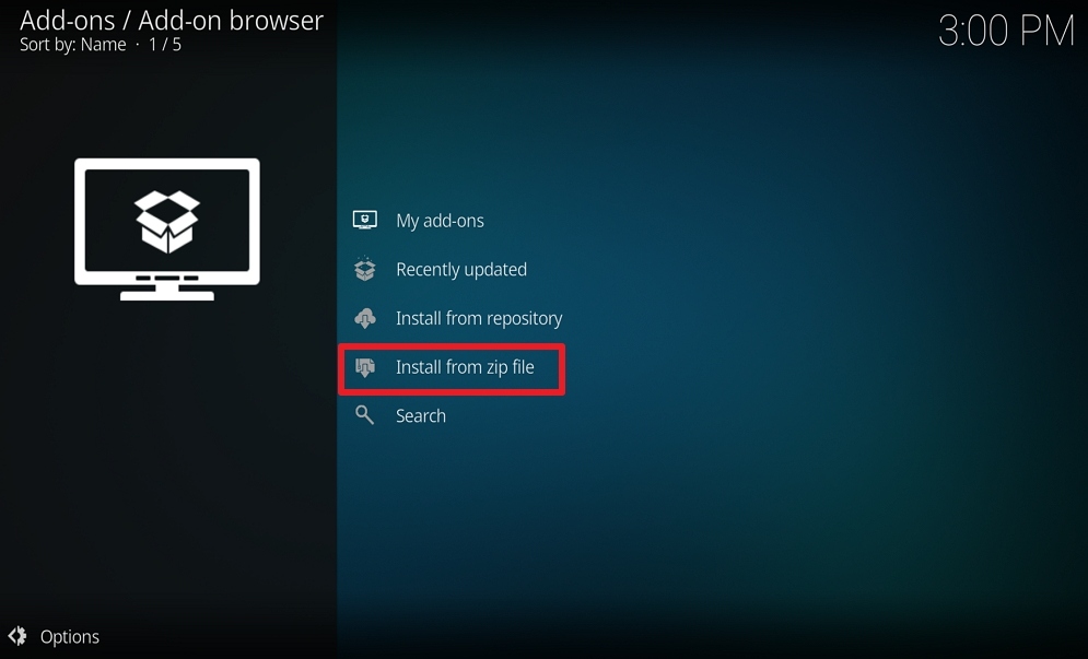 Step 16 Install Insomniacs Build on Kodi