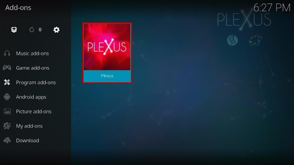 Step 23 How to Install Plexus Kodi Addon
