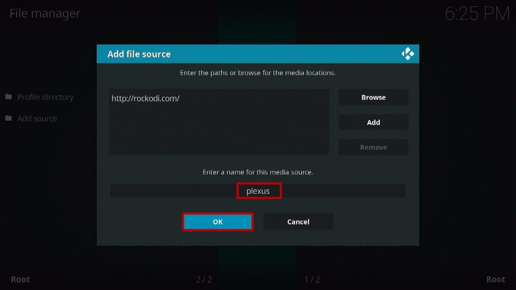 Step 9 How to Install Plexus Kodi Addon