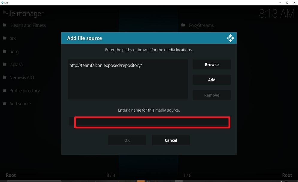 Step 10 Install Cryptic on kodi
