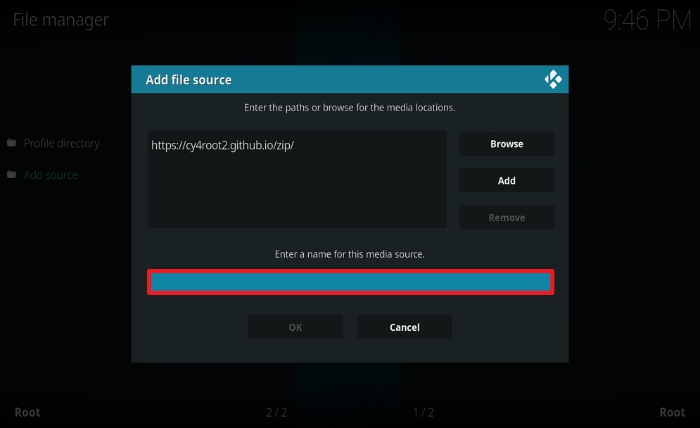 Step 10 Install Descent on Kodi
