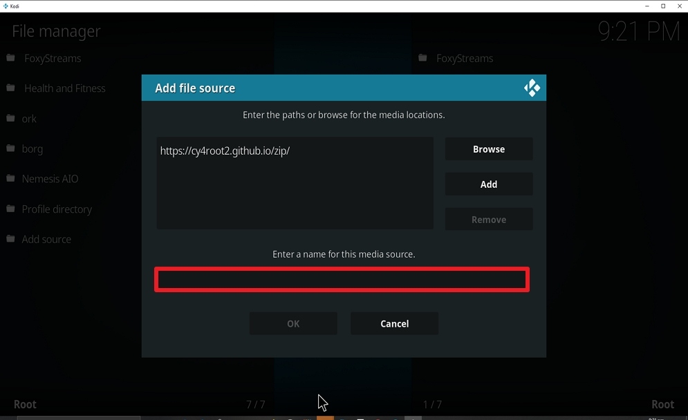 Step 10 Install Laplaza on kodi