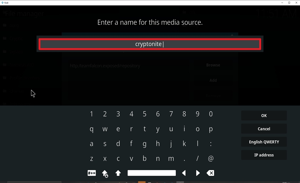 Step 11 Install Cryptonite on kodi