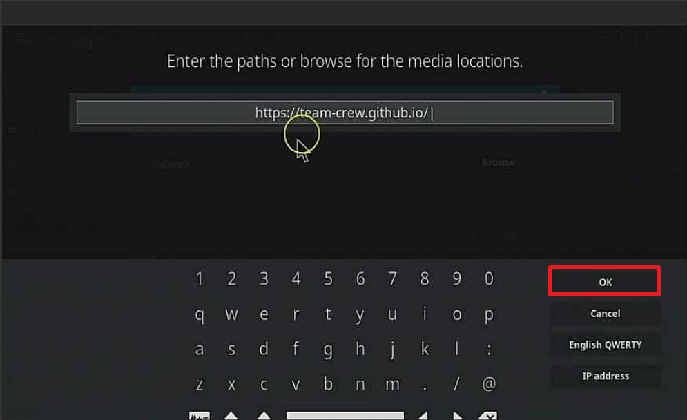 Step 19 Install shadow kodi addon