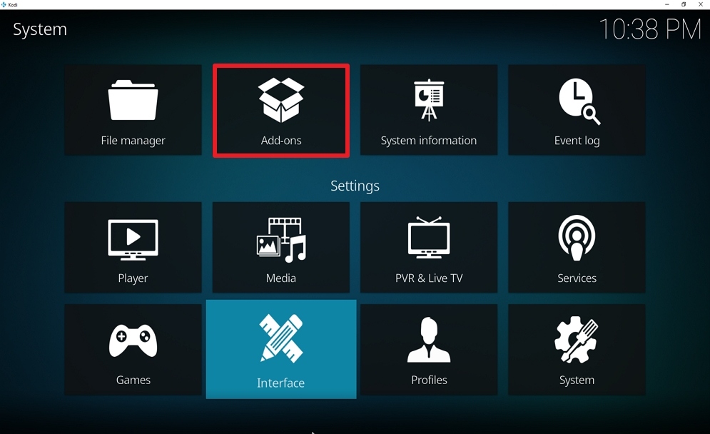 Step 14 Install Nemesis AIO on kodi