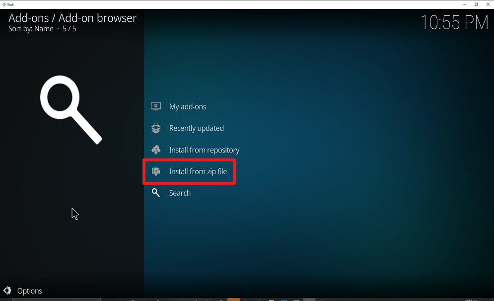 Step 15 Install Real Debrid Exclusively Movies on kodi