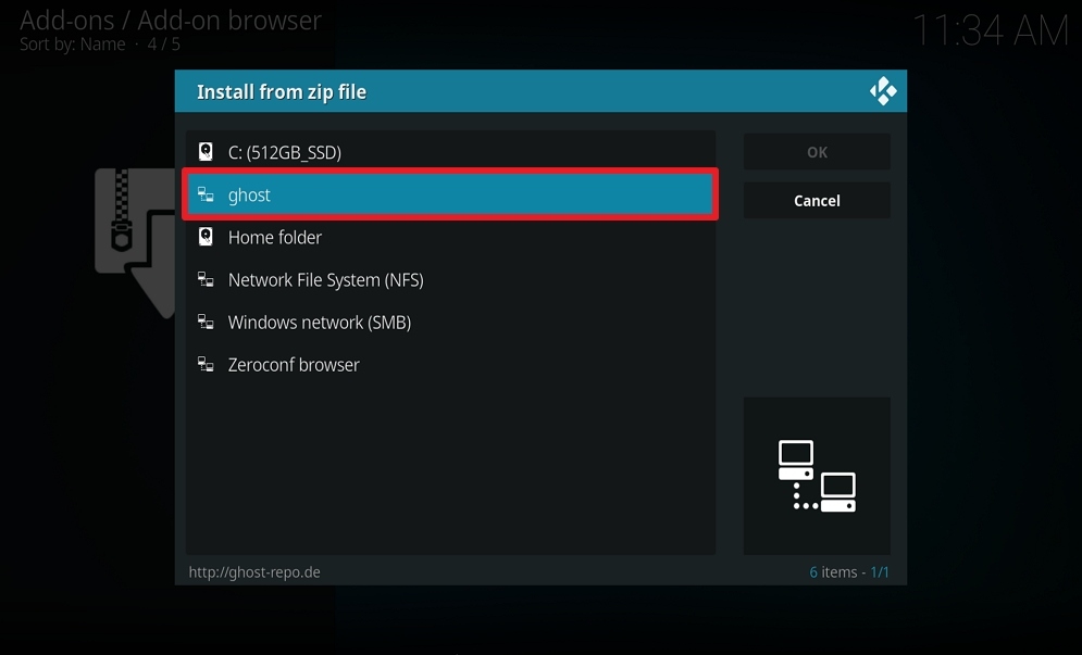 Step 16 Install World of Sounds on Kodi