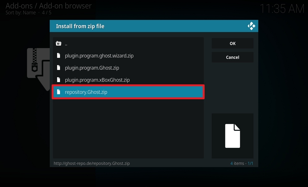 Step 17 Install World of Sounds on Kodi