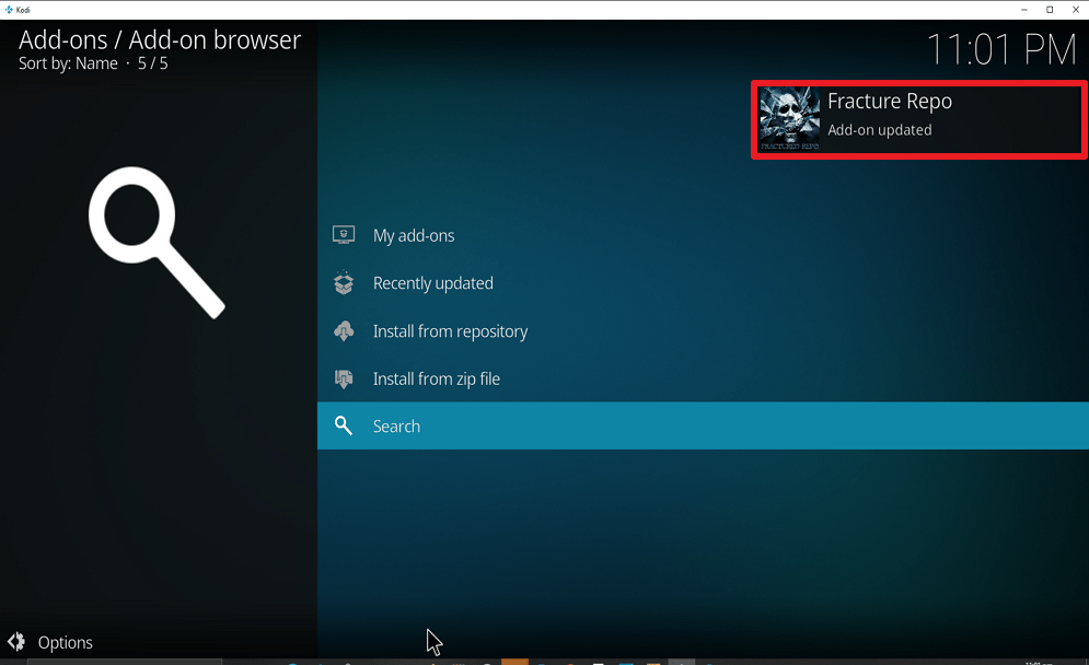 Step 18 Install Real Debrid Exclusively Movies on kodi
