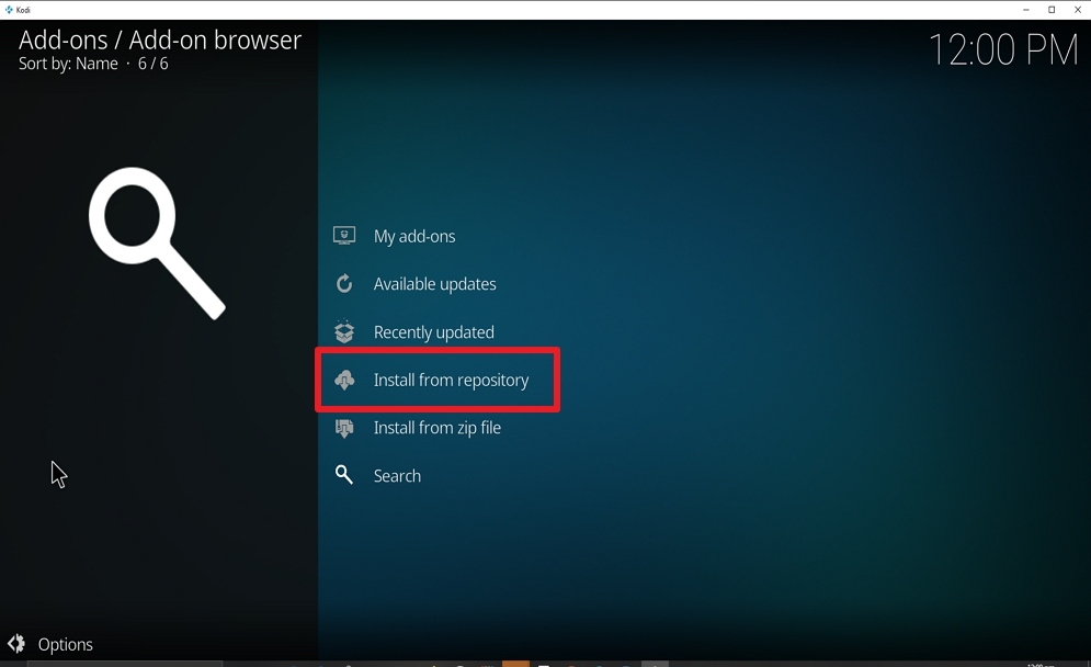 Step 19 Install Cryptonite on kodi