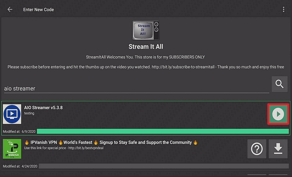 Step 21 Install AIO Streamer on a Firestick