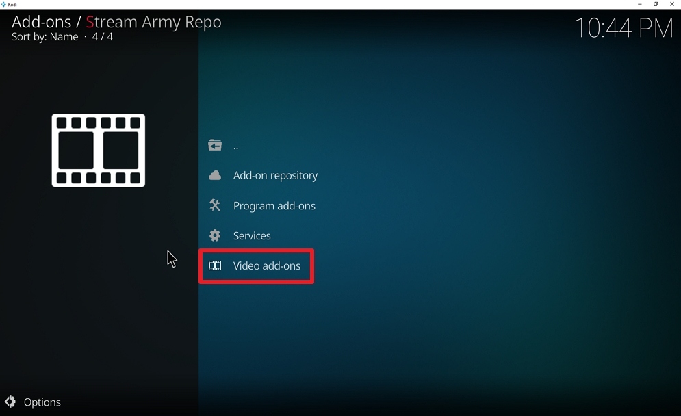 Step 21 Install Nemesis AIO on kodi