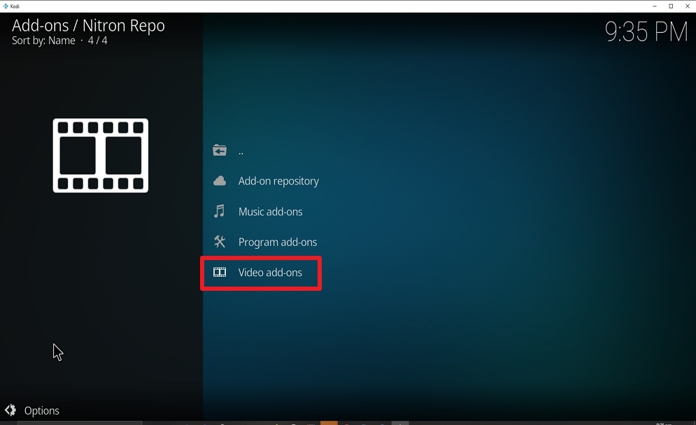 Step 21 Install Smaug on kodi