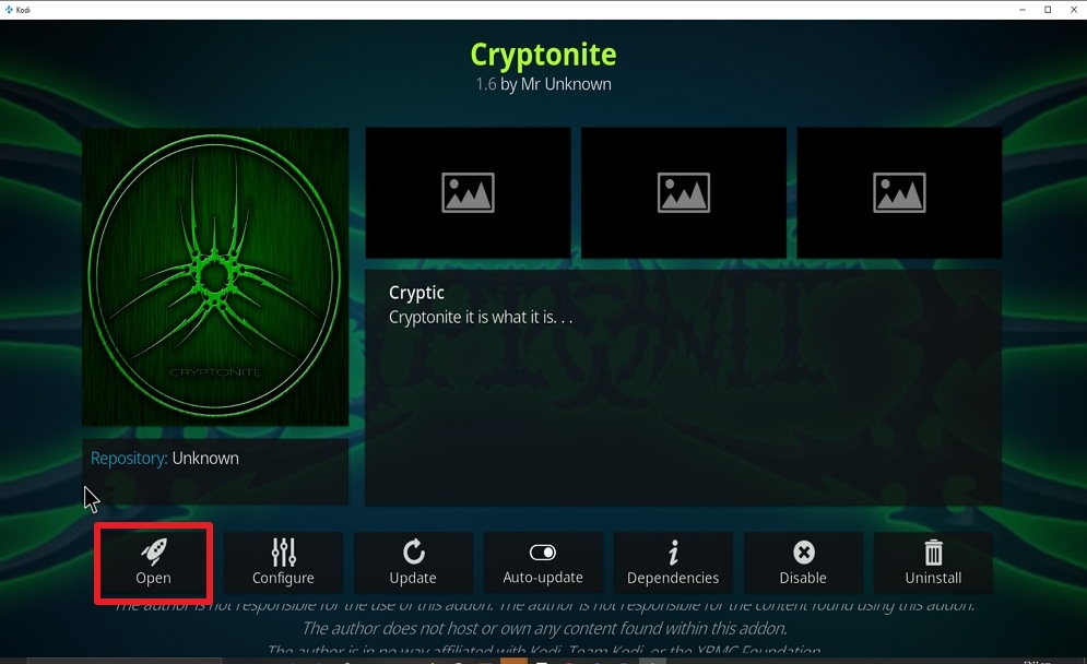 Step 27 Install Cryptonite on kodi