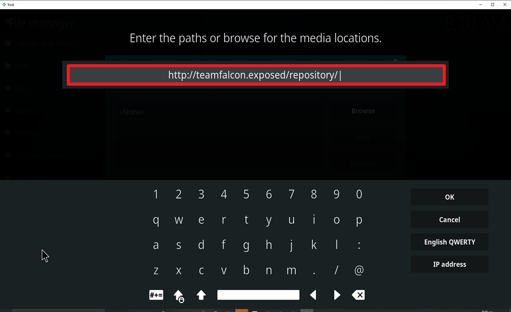 Step 8 Install Cryptic on kodi