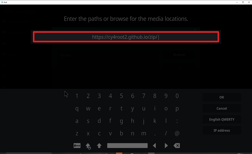 Step 8 Install Laplaza on kodi