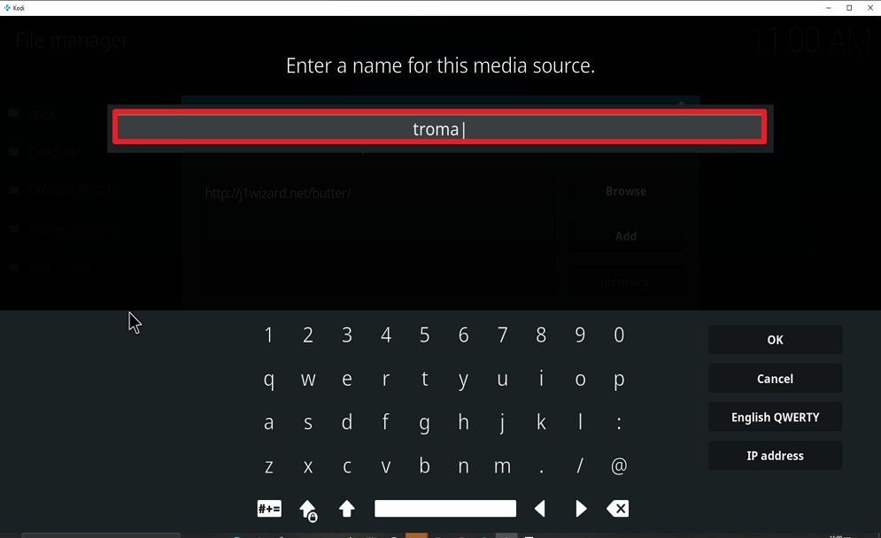 Steps 11 Install Troma Films Kodi add-on