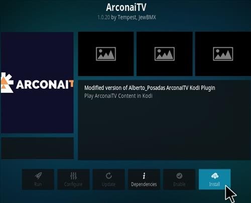 Guide to Install Arconai TV Kodi Addon on a Firestick Step 17