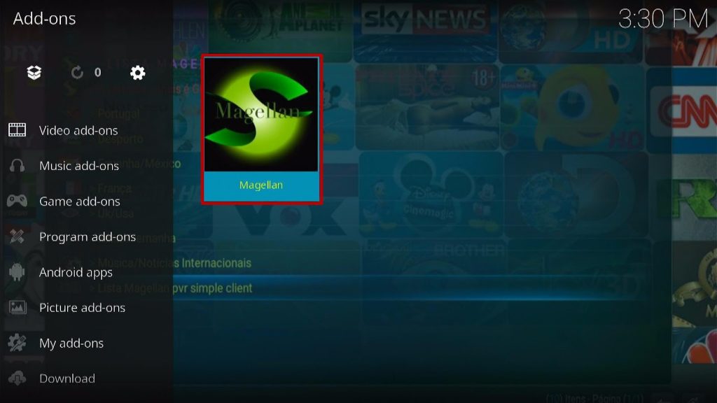 Step 24 How To Install Magellan Kodi Addon