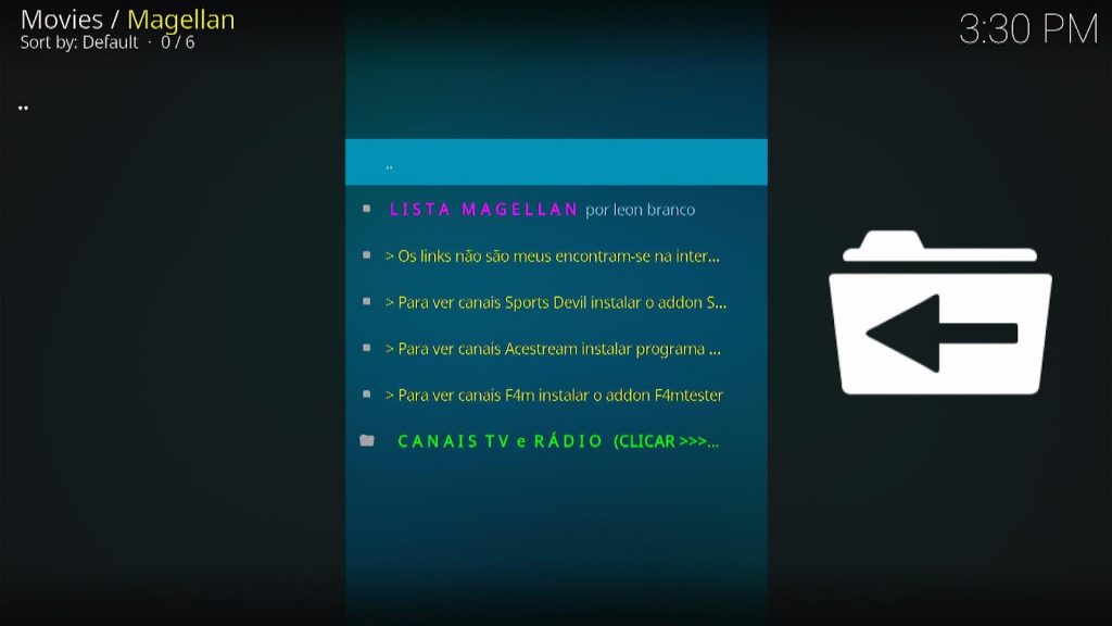 Step 25 How To Install Magellan Kodi Addon