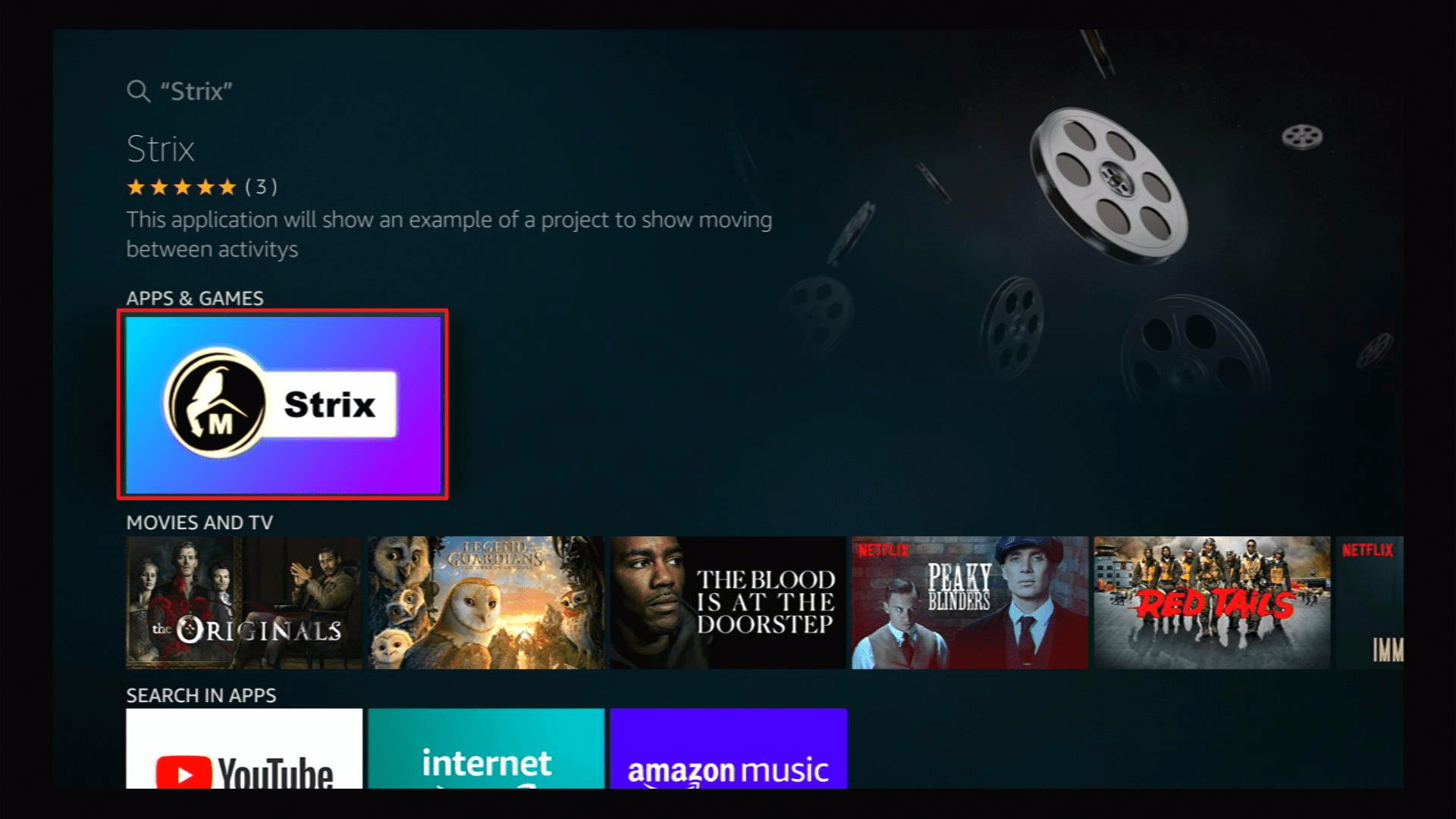 Step 3 Install Strix on Firestick