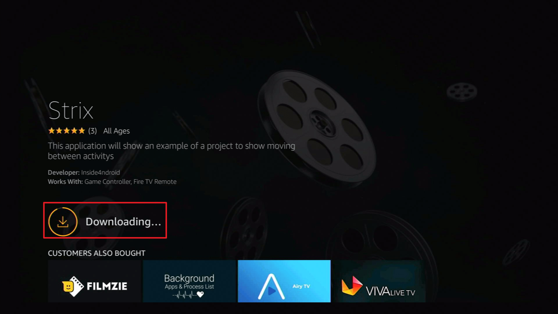 Step 5 Install Strix on Firestick