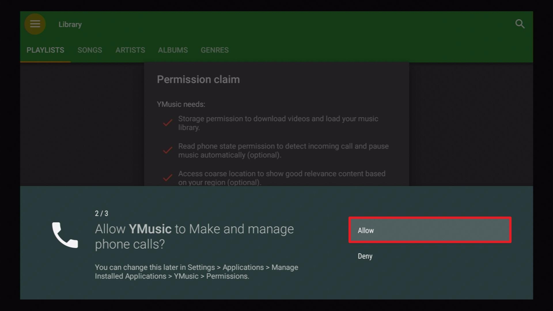 Step 24 Install YMusic