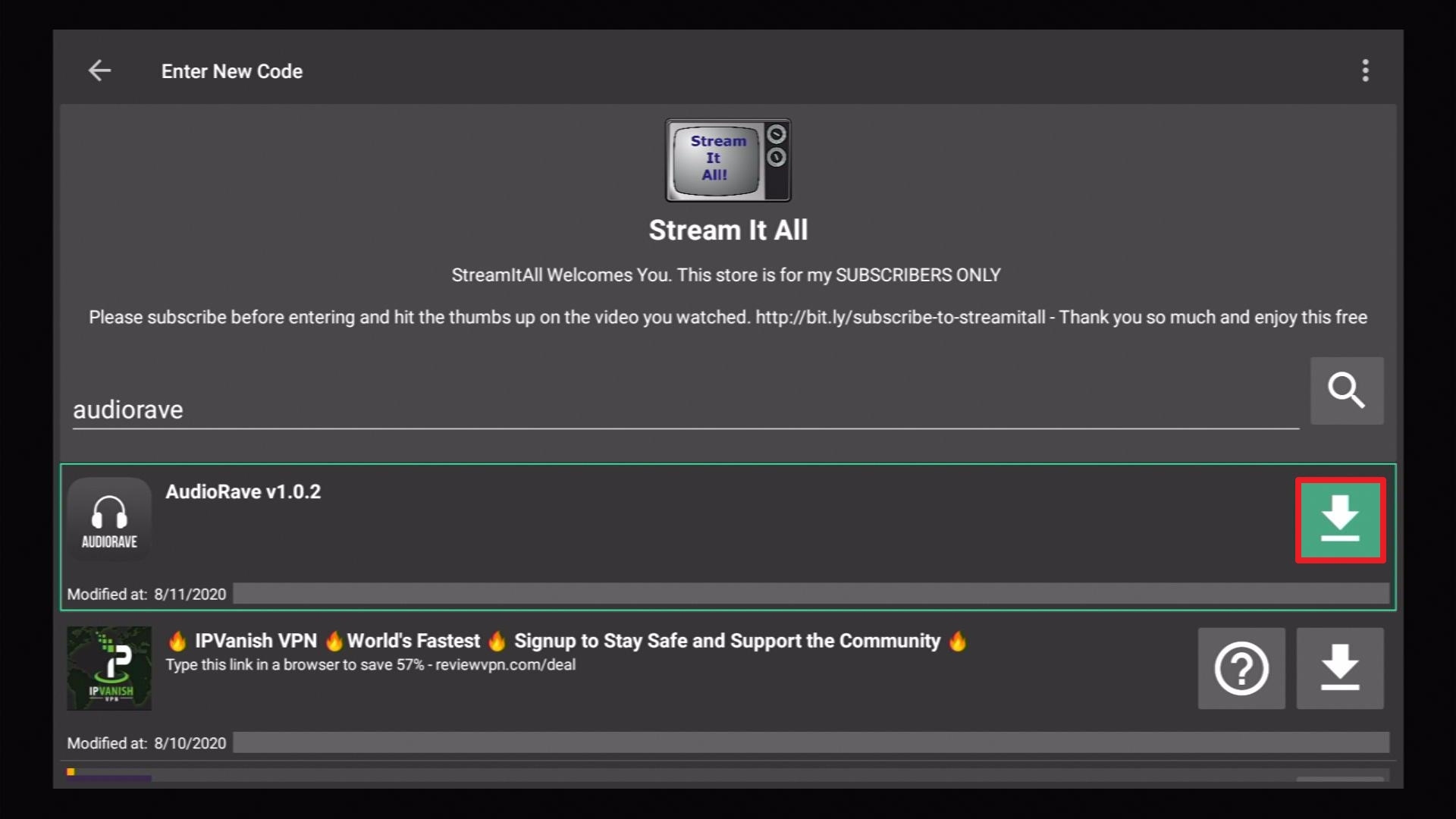 Step 18 Install AudioRave