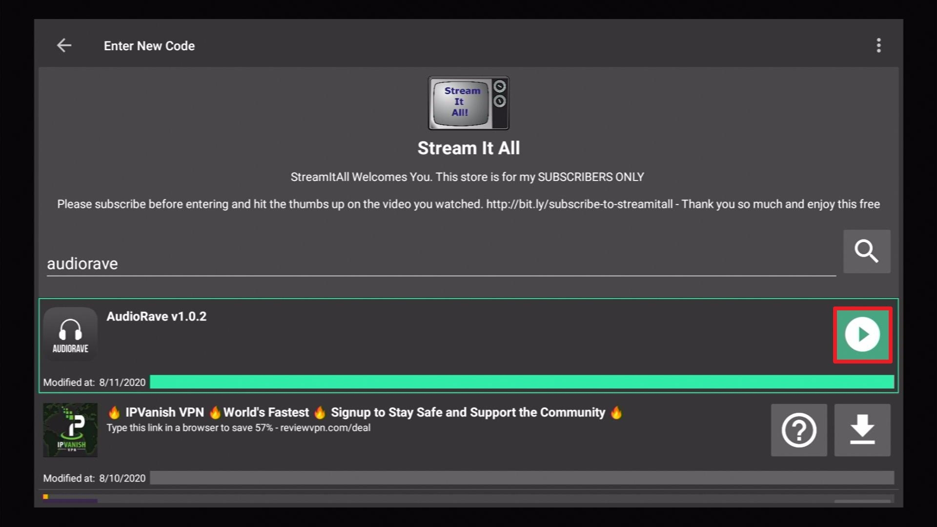 Step 20 Install AudioRave
