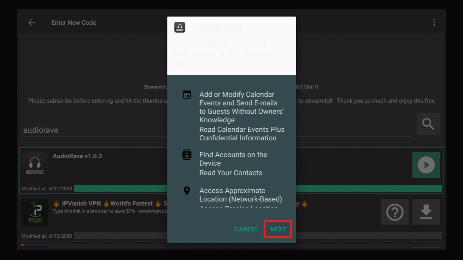 Step 21 Install AudioRave