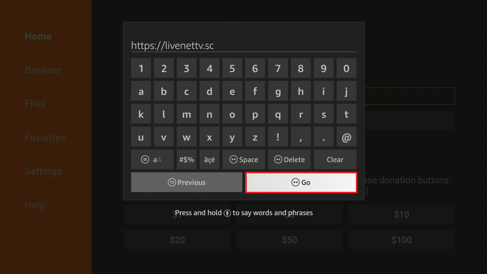 Install Live NetTV