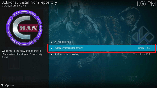KodiMan Kodi Build