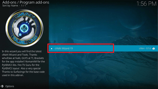 KodiMan Kodi Build