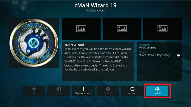 KodiMan Kodi Build
